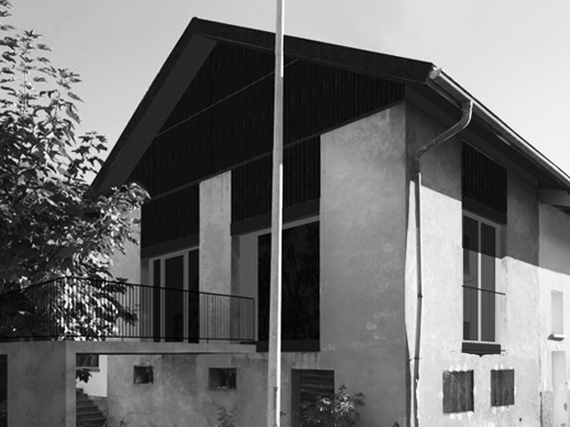 projet de transformation d'une grange en habitation individuelle | saint-léonard | delalay architecte | architecte hes | bureau d'architecture | architecture moderne | reconstruction vieux village